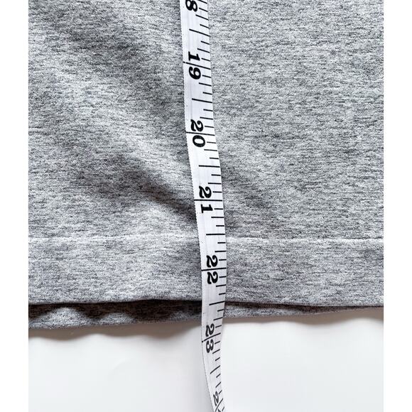 Free People Intimately Gray Seamless V-Neck Long Sleeve Size M/L - Picture 5 of 5